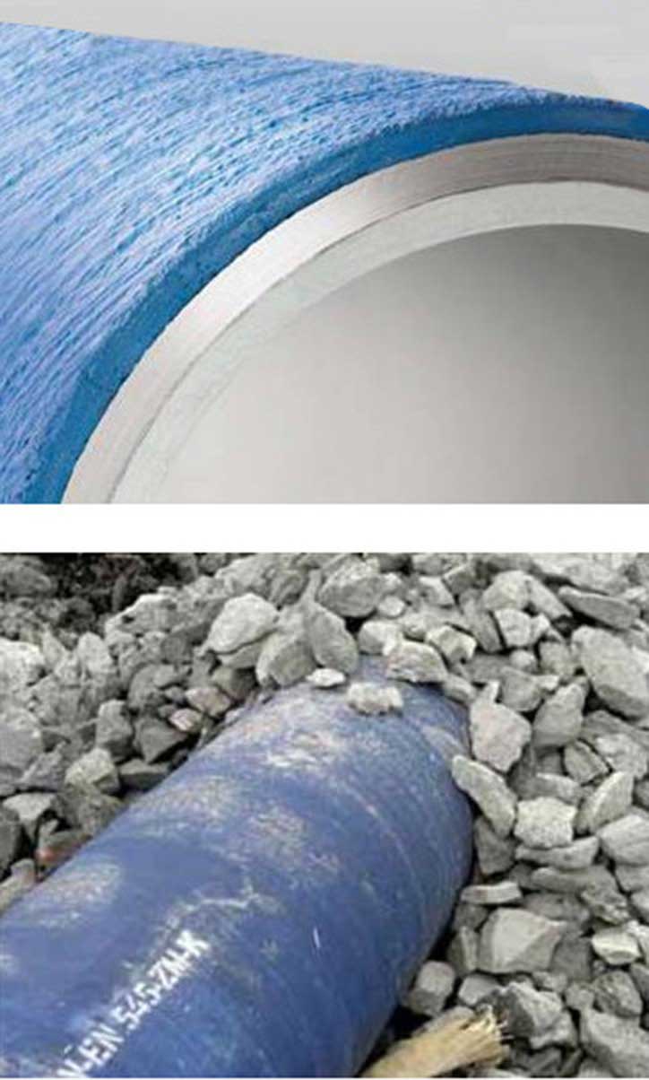 Foto Tubazioni in ghisa sferoidale con sistema antisfilamento antisismico TRM VRS-T e rivestimento corazzato ZMU